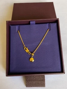 Monica Vinader 24" /61cm Adjustable 18K Gold Vermeil Fine Chain Necklace New - Picture 1 of 6