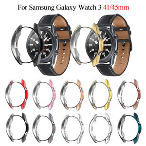 Shell Electroplated TPU Case Watch Cover For SAMSUNG Galaxy Watch 3 41mm 45mm