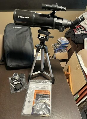 Celestron Travel Scope 80 Portable Telescope with Smartphone Adaptor - Image 1 of 4