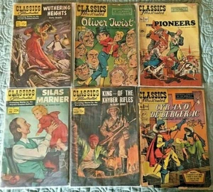 Menge 6 klassische illustrierte Comics - gebraucht - Bild 1 von 2