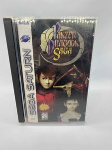 Panzer Dragoon Saga Sega Saturn Complete CIB Authentic COMES W PROTECTOR
