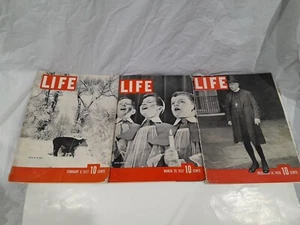 Life Magazine Lot Of 3, 1936, 1937 Ephemera - Picture 1 of 19