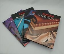 Singer Sewing Reference Library Vintage Hardcovers Set of 4