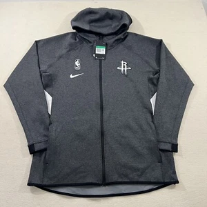 Nike Houston Rockets NBA Therma Flex grau Showtime Hoodie Herren XL Zip On Court - Bild 1 von 10