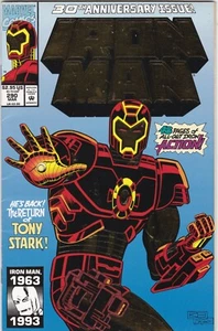 Iron Man #290 (Mar 1993, Marvel) Edición 30 Aniversario Edición Foil - Imagen 1 de 2