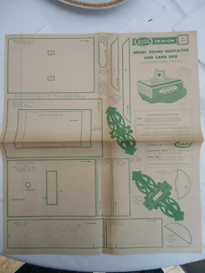 Hobbies Planes de la Novela Caja de Tarjetas e Indicador Trump Diseño Nº 3124 - Imagen 1 de 1