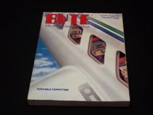 1983 SEPTEMBER BYTE MAGAZINE - PORTABLE COMPUTERS COVER - L 13632