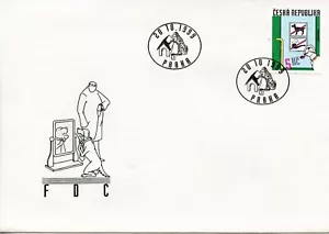CZECH REPUBLIC 1999 Funny Drawings FDC3341 - Picture 1 of 1