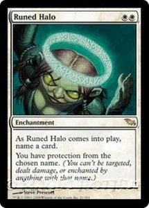 MTG - RUNED HALO - Shadowmoor (R) - Picture 1 of 1