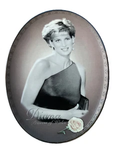 1998 Portraits Of Diana “Tenderly, Diana” Collectors Plate No.1209A Bradford Ex - Picture 1 of 7