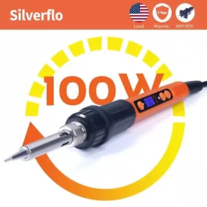 Silverflo 928D-I 100 W Electric Soldering Iron Kit Welding Desoldering Tool Set - Picture 1 of 6
