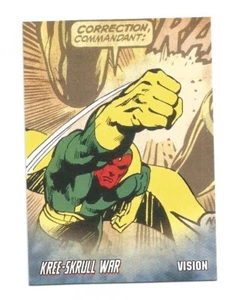 Avengers Kree-Skrull War Vision 2011 ¡inserto ""retro""! ¡¡Lote de 25 unidades!! R-26 - Imagen 1 de 2