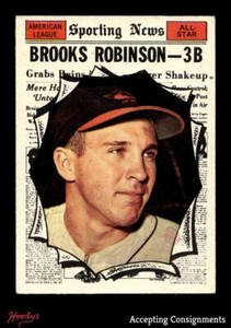 1961 Topps #572 Brooks Robinson All-Star ORIOLES