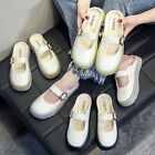 Fashion Loafers Thick Sole Platform Shoes Versatile Summer Slippers
