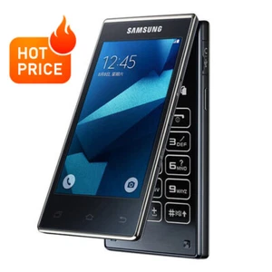 Teléfono inteligente abatible original desbloqueado Samsung G9198 doble SIM 2 GB+16 GB doble pantalla A+ - Imagen 1 de 11