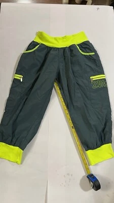 Zumba Ejercicio Verde Lima Atlético Capris XLarge Entrenamiento Activo Leggings Gimnasio Foto 1 de 4