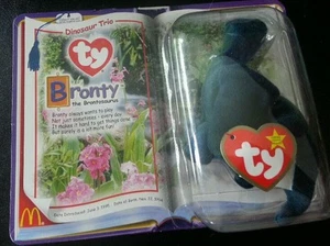 Ty "Legends" Beanie Baby, "Bronty" the Brontosaurus, Original Pkg., Very Cool! - Picture 1 of 2