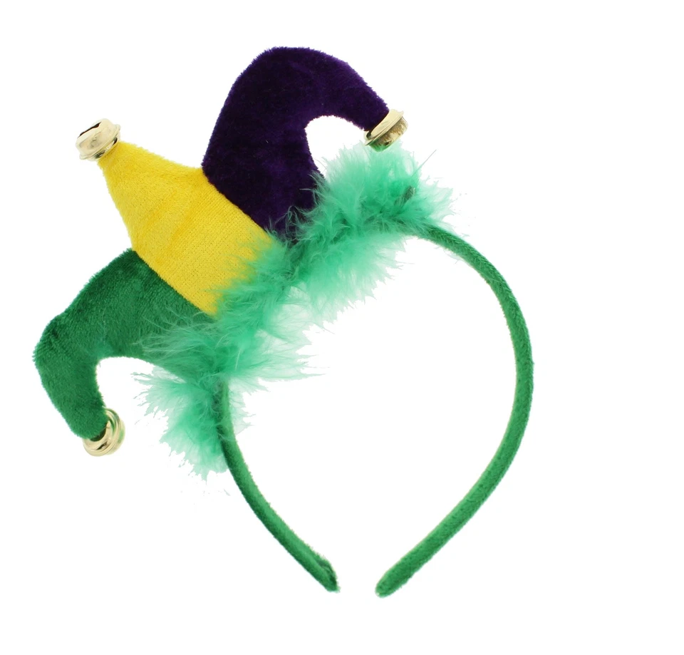 Jester Hat Headband - Circus Fancy Dress, Comedy Dress Up Hats, Cosplay & Party - image 1 of 1