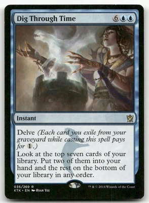 Dig Through Time #36 (LP) Khans of Tarkir KTK Magic MTG - Image 1 of 2