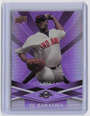 Upper Deck Spectrum #54 CC Sabathia 2009 Foto 1 de 2