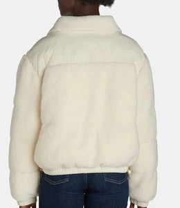 Chaqueta acolchada Time and Tru para mujer Mixed Media M (8-10) - Imagen 1 de 7