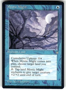 Mystic Might - Ice Age # MTG Magic The Gathering - Picture 1 of 2