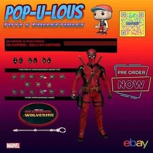 🔥PRE-SALE🔥 Deadpool & Wolverine: Deluxe Edition One:12 Collective Action Fig - Picture 1 of 11