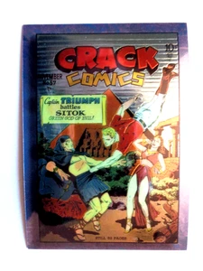 1995 COMIC IMAGES *THE GOLDEN AGE OF COMICS* ALL CHROMIUM CARD #81 NM - Picture 1 of 2