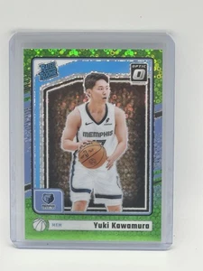 2024-25 Optic YUKI KAWAMURA Rated Rookie Fast Break Lime Neon Green Prizm 5/5 - Bild 1 von 2