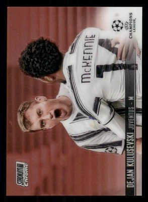2020-21 Stadium Club Chrome UEFA Champions League #14 Dejan Kulusevski - Image 1 of 2