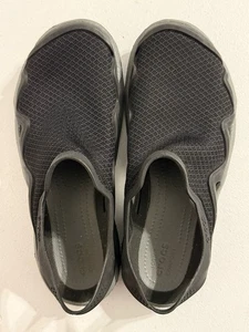 Crocs Schuhe Herren Größe 8 BLK Swiftwater Mesh Wave wasserdicht leichte Sandalen - Bild 1 von 10