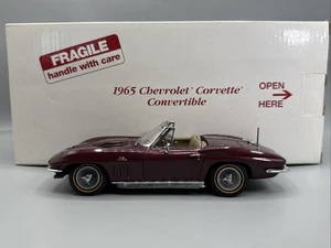 1/24 The Danbury Mint 1965 Chevrolet Corvette Convertible Purple * - Bild 1 von 22