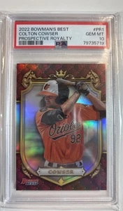2022 Bowman's Best - Prospective Royalty COLTON COWSER #PR-1 (RC) PSA 10 💎 - Bild 1 von 3