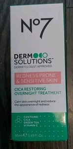 No7 Derm Solutions Redness Prone & Sensitive Skin Overnight Treatment 50ml NEW - Picture 1 of 1