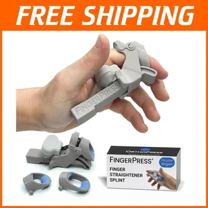 Effective PIP Extension Orthosis | Gray/Medium Finger Splint - Picture 1 of 11