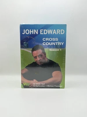 Medium Psychic John Edward Cross Country Season 1 DVD Set 10 Discs Sealed - Image 1 of 4