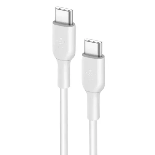 Belkin CAB003BT1MWH PVC C-C 2.0 1M WHT 03-RETAIL BOX - Image 1 of 1