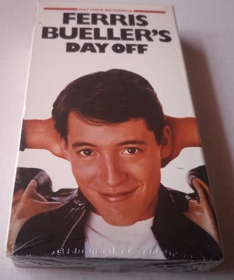 Ferris Bueller's Day Off Factory Sealed VHS Video Paramount 1986 John Hughes - Image 1 of 4