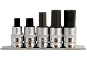 Laser Tools Hex Socket Bit Set 1/2"D 5pc 2197 - Picture 1 of 1