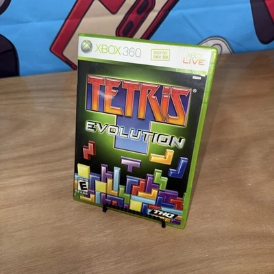 Tetris Evolution (Microsoft Xbox 360, 2007) CIB Complete w/ Manual - Image 1 of 4