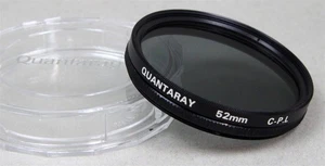 52mm Screw-In Filter QUANTARAY C-PL Circular Polarizer Made JAPAN NEW Old Stock - Picture 1 of 1