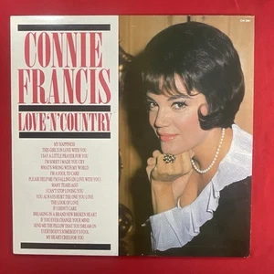 Connie Francis – Love 'N' Country Vinyl LP 1989 Contour 12" Record - Picture 1 of 6