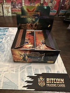 (1) Sealed Pack Bitcoin BTC Trading Cards Series 3 Warriors Vs Villains - Picture 1 of 8