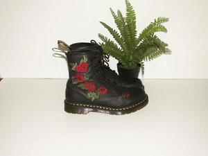 Dr Martens 1460 VONDA Soft Leather Boots Floral Rose UK 6,5 EU 40 US 8,5 (D1241) - Bild 1 von 12