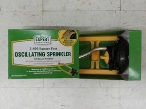 Oscillating Lawn Sprinkler 18 Nozzles Water Hose Irrigation Sprayer NEW - Picture 1 of 3