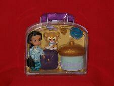 Disney Animators JASMINE Mini Doll Play Set Aladdin 5" Miniature Doll Figure NEW