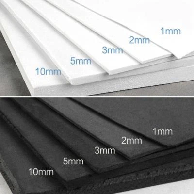 EVA Foam Sheets 35x50cm Kids Handmade DIY Craft Cosplay Model 1~10mm Thick White - Image 1 of 3
