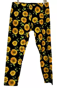 LEGGINGS CAVIGLIA ELASTICI SENZA BOUNDERS MID RISE NERI GIRASOLE taglia Jr. L (11-13)* - Foto 1 di 7