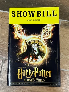 HARRY POTTER AND THE CURSED CHILD Broadway Playbill November 2021 1-Part Opening - Picture 1 of 1