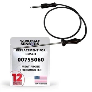 00755060 Replacement Meat Probe Thermometer Range, Oven, Grill, Baker - Picture 1 of 8